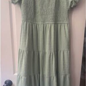 Green Midi Dress